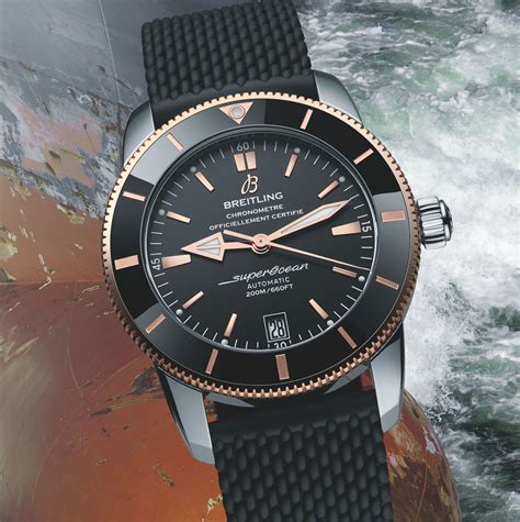 breitling superocean héritage bronze|Breitling Superocean Heritage two tone.